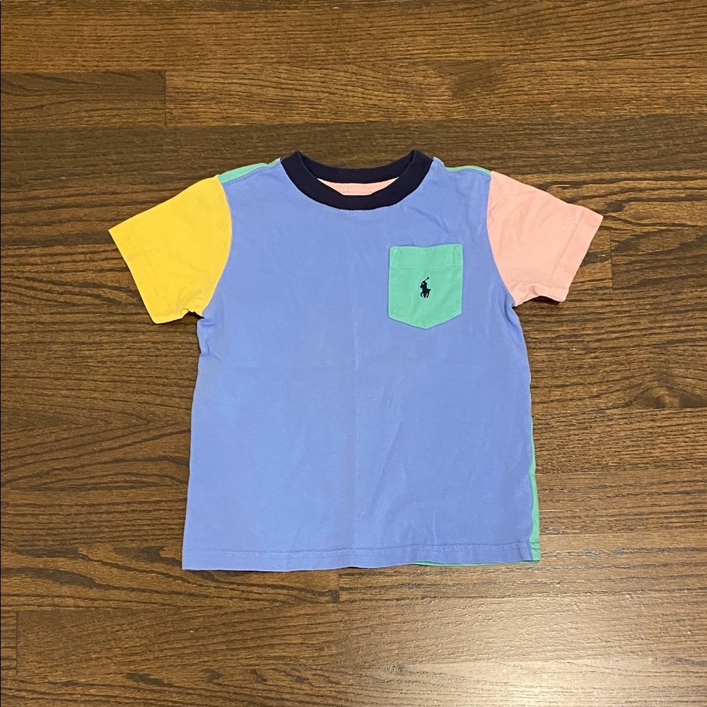 Polo Ralph Lauren Color Block Tshirt 2T
